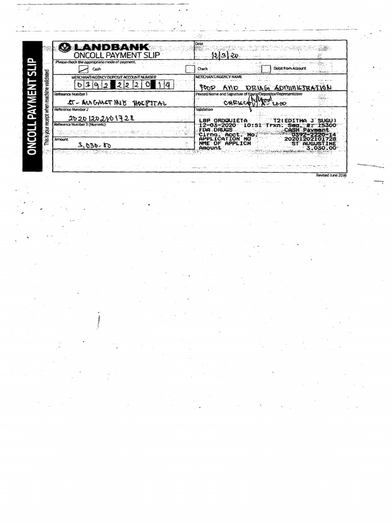 Official Receipt | PDF