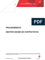 PD-GS-028 Gestión SSOMA de Contratistas