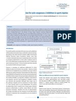 Evidence-Based Prescription For Cyclo-Oxygenase-2 Inhibitors in Sports Injuries