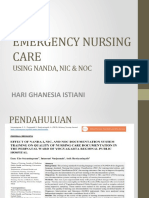 Emergency Nursing Care Using Nanda Nic & Noc