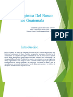 Ley Órganica Del Banco de Guatemala