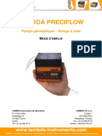 LAMBDA-PRECIFLOW-pompe-peristaltique-mode-d'emploi