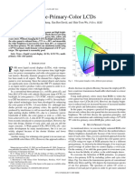 Five-Primary-Color LCDS: Hui-Chuan Cheng, Ilan Ben-David, and Shin-Tson Wu, Fellow, Ieee