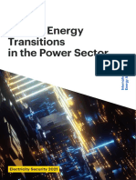 Secure Energy Transitions in The Power Sector