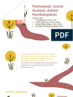 5 Perbedaan Sosio-Kultural Dalam Pembelajaran