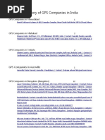 Download GPS in India by rohit13k7395 SN50338497 doc pdf