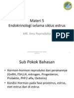 Materi 5 Endokrinologi Selama Siklus Estrus