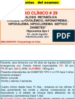 #29 Caso Clinico Alcalosis Metabolica, Choque Hipovolemico, Diabetes Oficial
