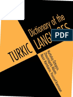 A Dictionary of The Turkic Languages