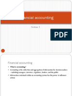 Financial Accounting: Section 3