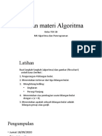 Latihan Materi Algoritma TEK1B