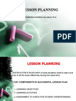 Essential Components of Effective Lesson Planning