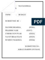 REAL HARDCOPY OF BUDGET