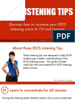 IELTS Listening Tips PDF