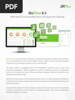 BioTime 8.5 Datasheet