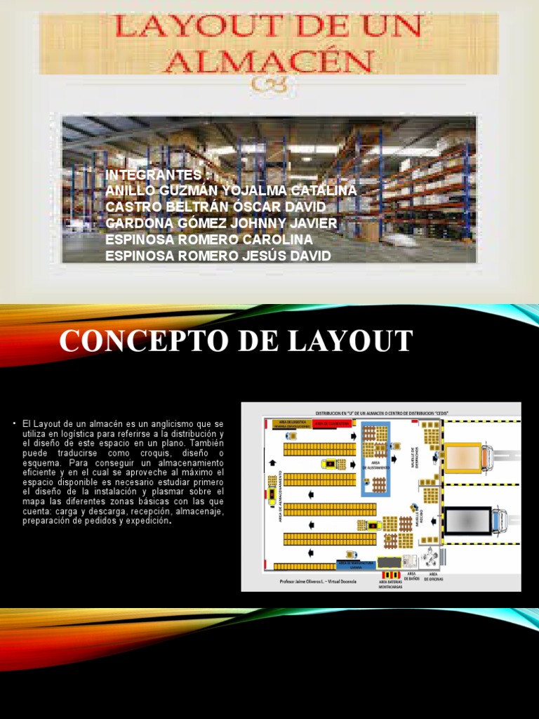 Diseño y Tipos de Layout de Almacén | PDF