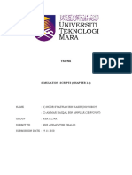 TMC501 SIMULATION SCRIPTS (CHAPTER 1-4