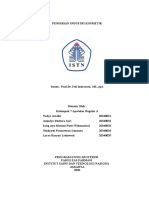 Revisi Kelompok 7 - Farmasi Industri - Sediaan Kosmetik