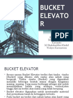 BUCKET ELEVATOR: Prinsip Kerja, Bentuk Bucket, dan Aplikasi