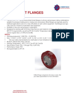 Blind Flange Test Flange API 6a Spec Sheet