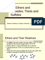 18: Ethers and Epoxides Thiols and Sulfides: Based On Mcmurry'S Organic Chemistry, 7 Edition