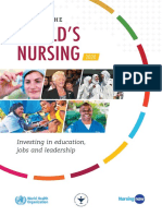 Nursing World S: Investing in Education, Jobs and Leadership