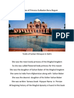 In The Praise of Princess Gulbadan Banu Begum