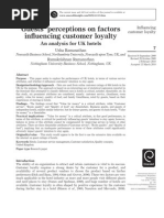 Download Guests perceptions on factors influencing customer loyalty An analysis for UK hotels by haseebh2O6834 SN50339692 doc pdf