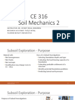 Week 1-Subsoil Exploration