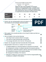 Santa Rosa de Lima English Secondary School F4 Chemistry - Unit 3 Worksheets Name - Class No. - Date