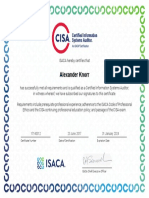 ISACA CISA Certification 