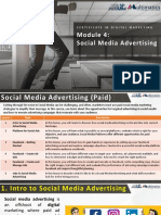 Module 4 - Social Media Advertising