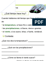 El Clima y Las Estaciones 4º Primaria