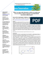 Effect On Superoxide Dismutase Activity in Earthworm Eisenia Fetida L. On Direct Exposure To Neonicotinoid Insecticide Imidacloprid