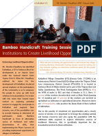 Bamboo Training Session in Kathalbari VC - Swaniti Initiative