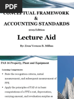 Conceptual Framework: & Accounting Standards