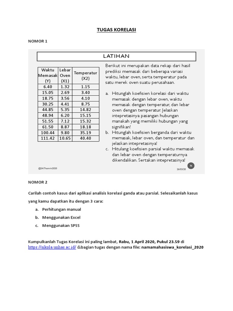 Contoh Soal Korelasi Ganda Studi Indonesia