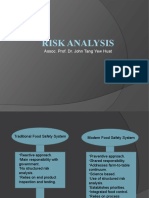 Risk Analysis: Assoc. Prof. Dr. John Tang Yew Huat