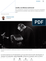 100 Años de Astor Piazzolla, Un Idioma Universal - LA NACION