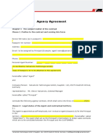 2020 - Agency Agreement 2019 - v7 - English