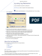 Jogging Using Jog Mechanism