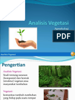 Analisis Vegetasi (V)