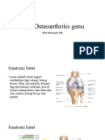 CSS Osteoarthritis Genu