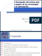 Desempeño Del Jur. Ante Las Tec Dela información-UAZ