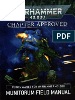 Chapter Approved 2020 - Munitorum Field Manual