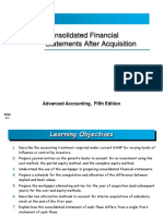 CHapter 4 COnsolidated After Date of Acquisition