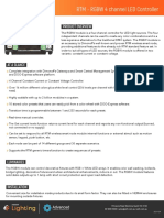 ADLT - DimOnOff RGBW Controller Data Sheet