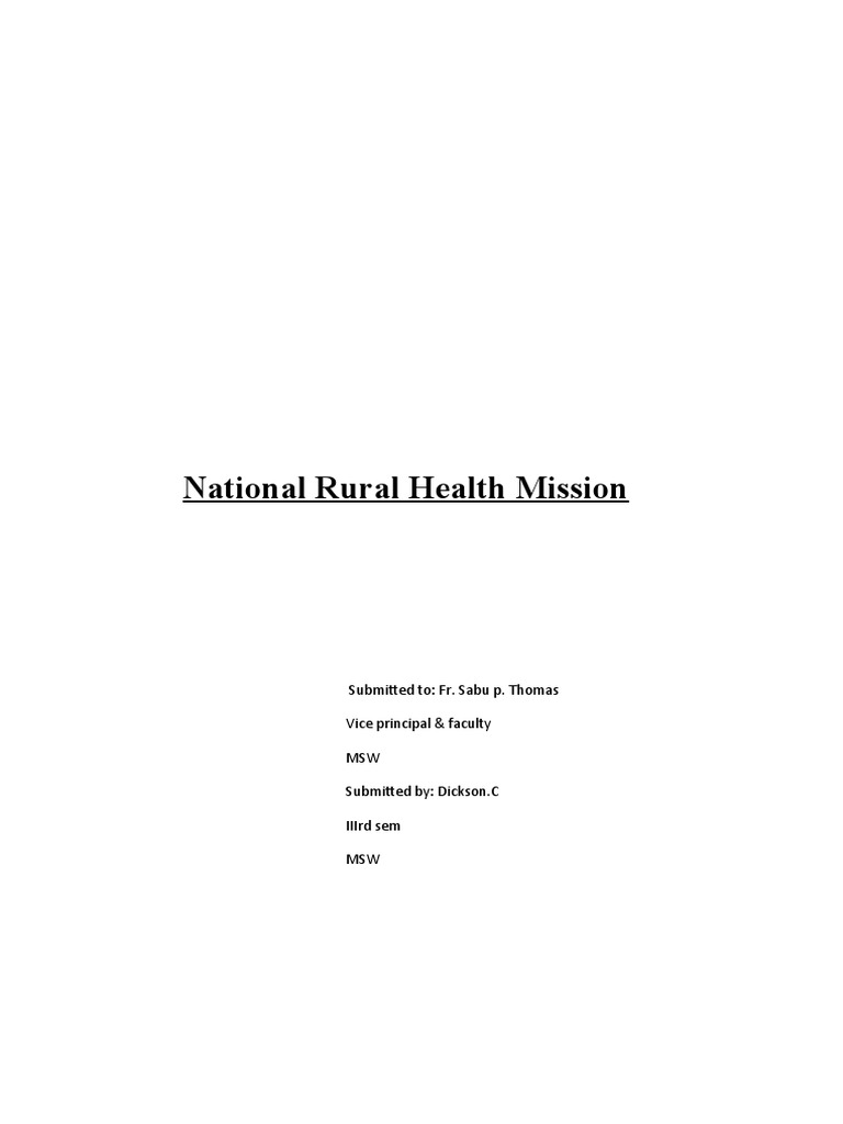 national-rural-health-mission-assignment-pdf-health-care-public