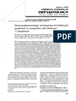 Dermatology: Dermatopharmacologic Investigations of Halobetasol Propionate in Comparison With Clobetasol 17-Propionate