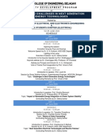 Faculty Development Program On Next Generation Energy Technologies